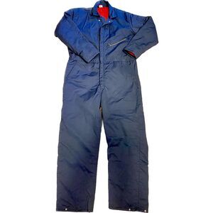 Big Ben Coveralls Blue Mens Large‎ Lined Heavy DutyMechanics Outer Wear Work
